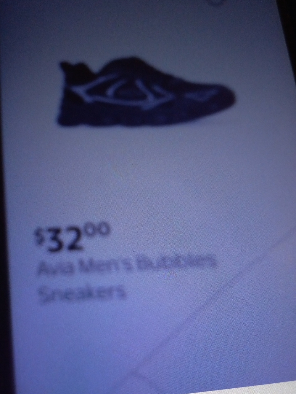 Avia mens   Bubble sneaker size 9